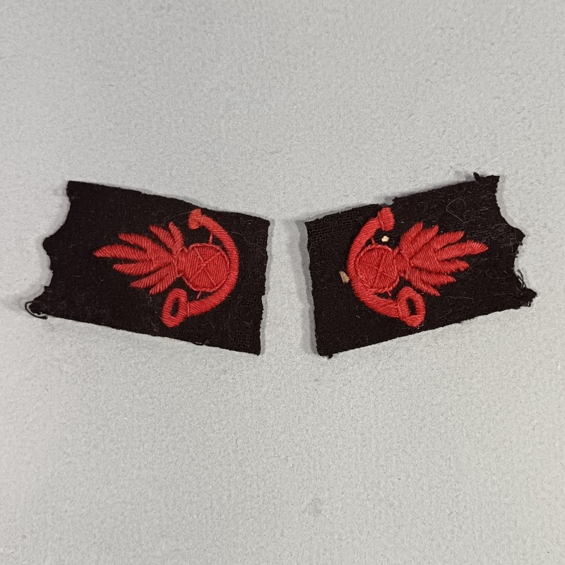 PATTES DE COL VESTE MODELE 1880 POUR UN SOUS-OFFICIER DES DOUANES